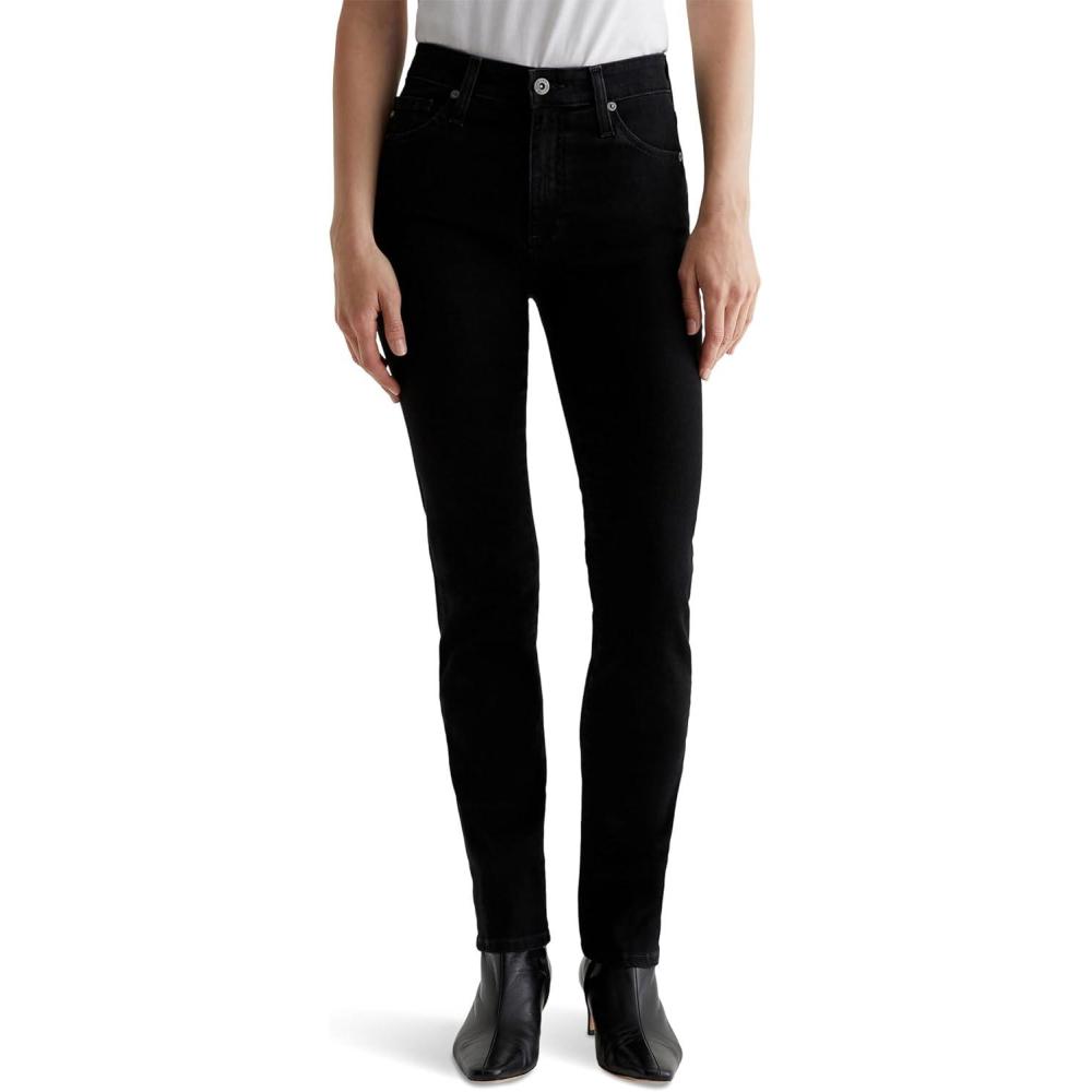 imageAG Womens Mari Mid Rise Slim Straight JeanAlchemy