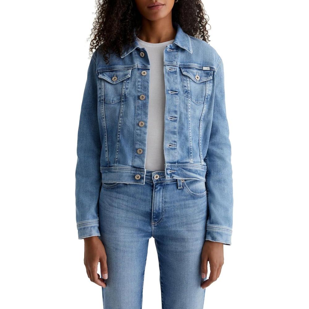 imageAG womens Robyn Fitted Denim JacketCentral Coast