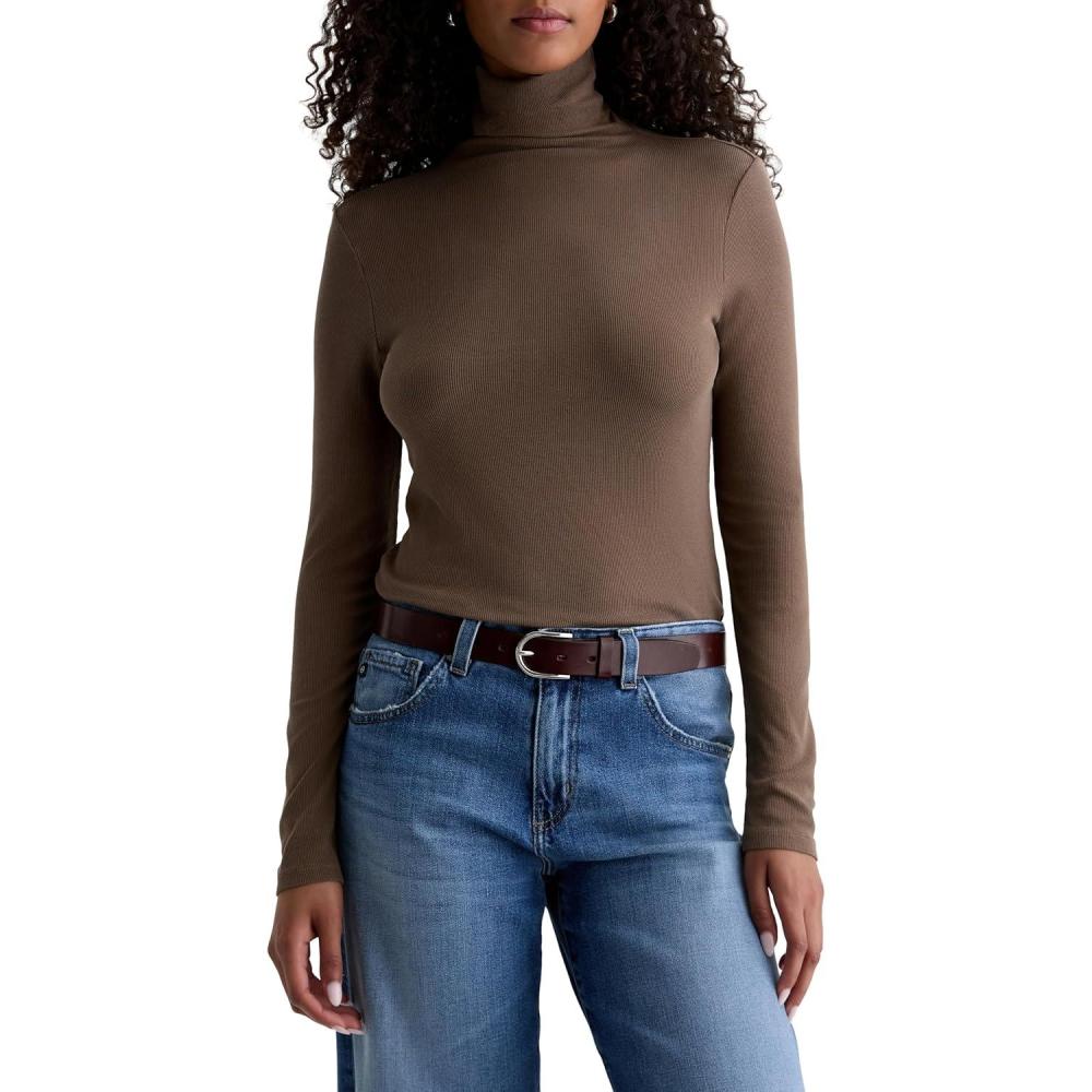 imageWomens Chels TurtleneckTaupe Grey