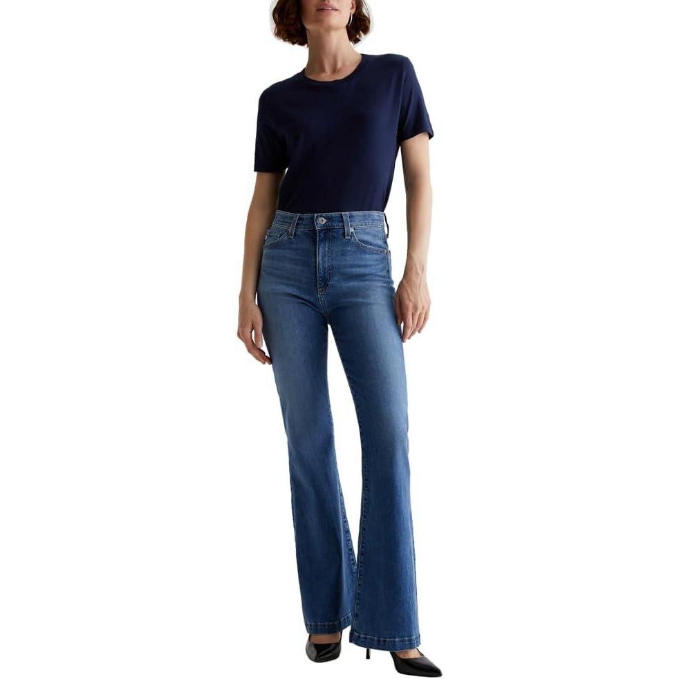 imageWomens Madi Super High Rise Flare JeanLibertine