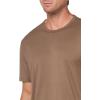 AG Adriano Goldschmied Mens Bryce Classic S/S Crew Neck T-Shirt(Wild Truffle)