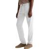 AG Adriano Goldschmied Men’s Everett Slim Straight Linen Pant(Pristine)