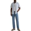 AG Adriano Goldschmied Men’s Everett Slim Straight Linen Pant(Shore Break)