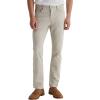 AG Adriano Goldschmied Men’s Everett Slim Straight Sueded Sateen Pant(Coastal Pebble)