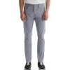 AG Adriano Goldschmied Men’s Everett Slim Straight Sueded Sateen Pant(Ocean Breeze)