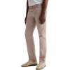 AG Adriano Goldschmied Men’s Everett Slim Straight Sueded Sateen Pant(Sulfur Desert Mauve)