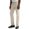 AG Adriano Goldschmied Men’s Graduate Tailored Leg Sueded Sateen Pant(Natural Ivory)