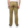 AG Adriano Goldschmied Men’s Graduate Tailored Leg Sueded Sateen Pant(Sulfur Sweet Agave)
