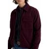 AG Adriano Goldschmied Mens Philip Modern Chore Coat(Mulberry)