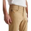 AG Adriano Goldschmied Men’s Tellis Modern Slim Sueded Sateen Pant(Tawny Beige)