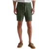 AG Adriano Goldschmied Mens Wells Drawstring Relaxed Fatigue Short(Sulfur Seaside Sage)