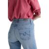 AG Adriano Goldschmied Women’s Brinley Mid Rise Straight Crop(Fiction)