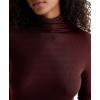 AG Adriano Goldschmied Women’s Chels Turtleneck(Coffee Bean)