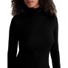 AG Adriano Goldschmied Women’s Chels Turtleneck(Super Black)