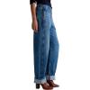 AG Adriano Goldschmied Women’s Mercer High Rise Cuffed Barrel Jean in Nouveau(Nouveau)