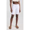 AG Adriano Goldschmied Women’s Nikki Mid Rise Relaxed Skinny Short(1 Year Classic White)