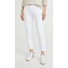 AG Adriano Goldschmied Women’s Prima Mid-Rise Skinny Fit Cigarette Leg Ankle Jean(White)