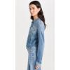 AG Adriano Goldschmied Women’s Robyn Fitted Denim Jacket(Ventura)