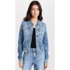AG Adriano Goldschmied Women’s Robyn Fitted Denim Jacket(Ventura)
