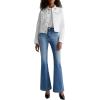 AG Adriano Goldschmied Women’s Robyn Fitted Denim Jacket(White)