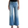 AG Adriano Goldschmied Women’s Saige Mid Rise Wide Leg in 18 Years Bisou(18 Years Bisou)