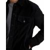 AG Adriano Goldschmied mens Dart Classic Trucker Jacket(Super Black)