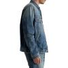 AG Adriano Goldschmied mens Sid Pleated Denim Trucker Jacket(19 Years Garden Grove)
