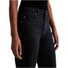 AG Women’s Brinley Mid Rise Straight(Super Black)