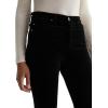 AG Women’s Farrah Mid Rise Bootcut Jean(Super Black)