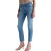 AG Womens Mari Mid Rise Slim Straight Crop Jean(Atlantis)