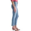 AG Womens Mari Mid Rise Slim Straight Crop Jean(Marina Blue)