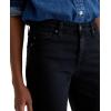 AG Womens Mari Mid Rise Slim Straight Crop Jean(Sulfur Black)