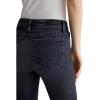 AG Women’s Mari Mid Rise Slim Straight Jean(8 Years Black Salt)