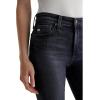 AG Women’s Mari Mid Rise Slim Straight Jean(8 Years Black Salt)
