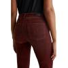 AG Women’s Mari Mid Rise Slim Straight Jean(Bordeaux Rouge)