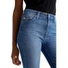AG Women’s Mari Mid Rise Slim Straight Jean(Runway)