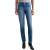 AG Women’s Mari Mid Rise Slim Straight Jean(Tinseltown)