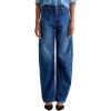AG Womens Mercer High Rise Cuffed Barrel Jean Extended(Sidecar)