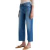 AG Womens Saige Mid Rise Wide Leg Crop(13 Years Allure)