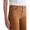 AG Womens Saige Mid Rise Wide Leg Crop(Ginger)