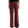 AG Womens Saige Mid Rise Wide Leg(Cranberry)