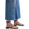 AG Womens Saige Mid Rise Wide Leg(Rosarito)