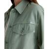 AG Womens Valleta Utility Shirt Jacket(Sulfur Matcha Latte)