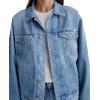 AG womens Ramie Oversized Trucker Jacket(Siren)