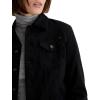 AG womens Robyn Fitted Denim Jacket(Super Black)