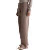 Womens Adria Low Rise Baggy Wide Leg(Sulfur Taupe Grey)