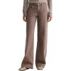 Womens Adria Low Rise Baggy Wide Leg(Sulfur Taupe Grey)