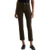 Womens Mari Mid Rise Slim Straight Jean(Rich Umber)