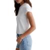Womens Sadie Crew Tshirt(Powder)
