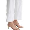 Women’s Saige Mid Rise Wide Leg, White, 27